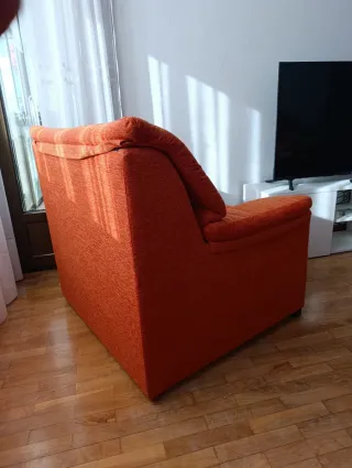 Juego de 2 sofás de tela