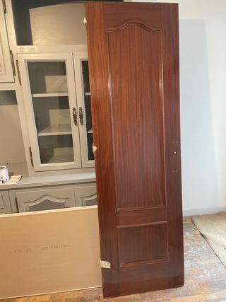 Puerta interior madera 60x200cm