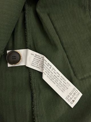 Falda Pana Verde Zara. T.M. Nuevo