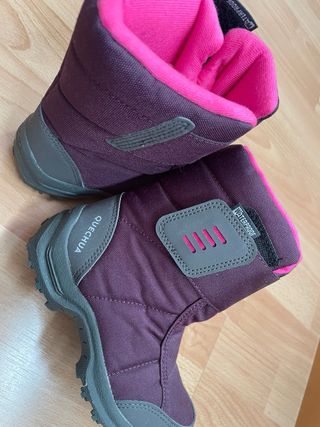 Botas de Nieve Quechua Impermeables Niña