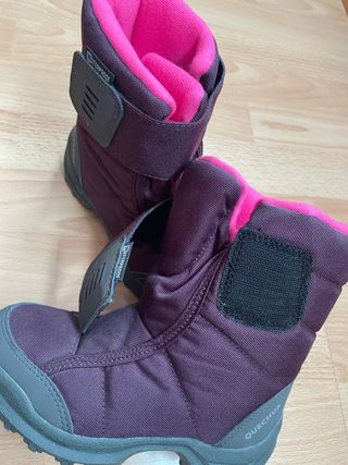Botas de Nieve Quechua Impermeables Niña