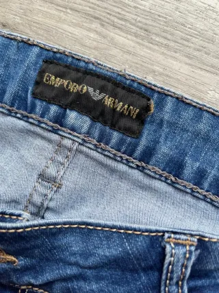Pantalón Vaquero Denim Emporio Armani Azul