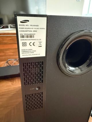 Barra de Sonido Samsung Negra