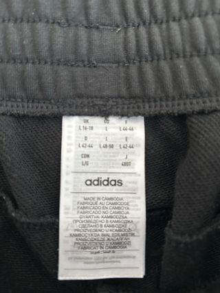 Pantalón deportivo Adidas negro