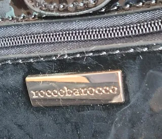 Borsa Roccobarocco fantasia pied de poule