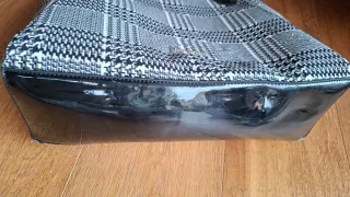 Borsa Roccobarocco fantasia pied de poule