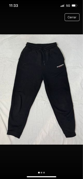 Pantalones de chándal Mackenzie negros