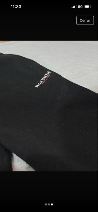 Pantalones de chándal Mackenzie negros