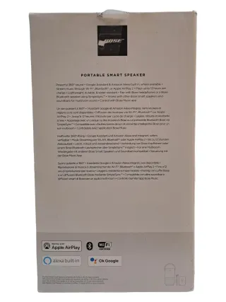 Bose Portable Smart Speaker Plata/Blanco