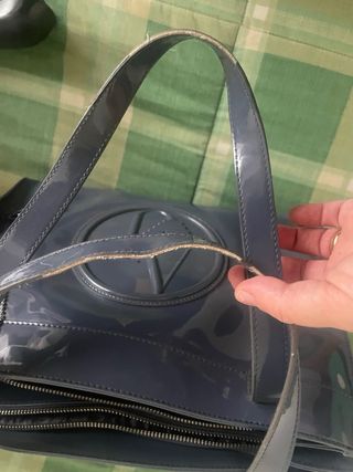 Borsa Armani Jeans blu / grigio