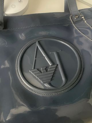 Borsa Armani Jeans blu / grigio