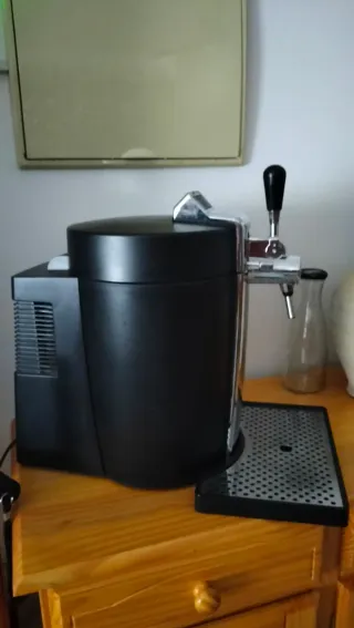 Grifo Cerveza Krups Negro/Plata