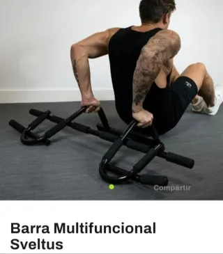 Barra Multifuncional Sveltus Hierro Galvanizado.