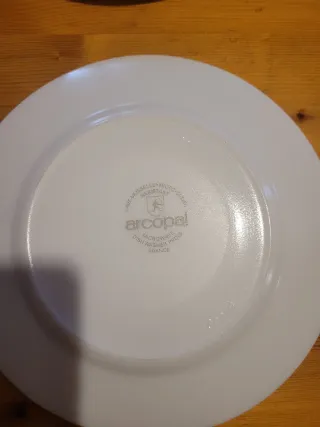 6 piattini dessert vintage porcellana