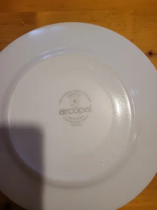 6 piattini dessert vintage porcellana