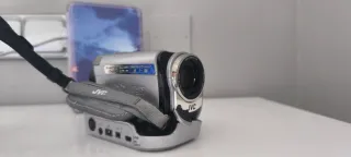 Videocámara JVC Plata
