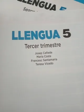 Libro de lengua 5 anaya .El precio es de los tres