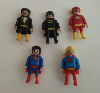5 Figuras Superhéroes Kinder Sorpresa