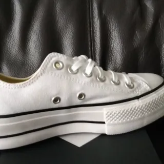 Converse All Star Lift Mujer Blancas