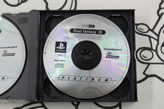 PS1 FINAL FANTASY IX 9 PLATINUM PAL SPAGNA