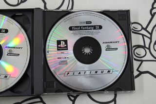 PS1 FINAL FANTASY IX 9 PLATINUM PAL SPAGNA