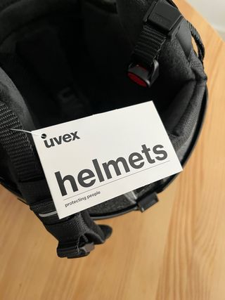 Casco de esquí Uvex Wanted Negro