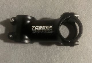 Potencia Manillar Bici TOSEEK Negra