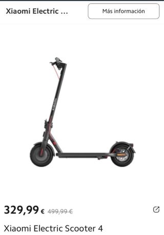 Patinete Eléctrico Xiaomi 4 - Nuevo