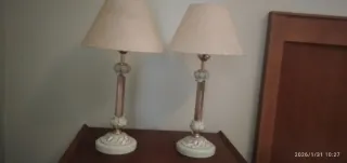 Juego de 2 lámparas de mesita