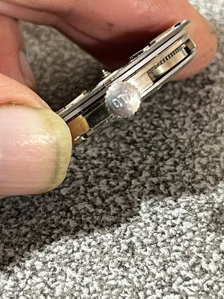 Esfera Citizen con parte de máquina