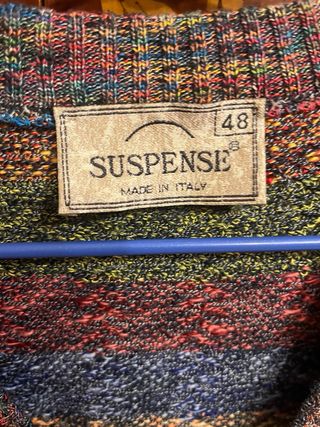 Cardigan maglia multicolor vintage 48IT