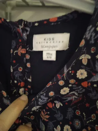 Camisa floral talla 9 y 10