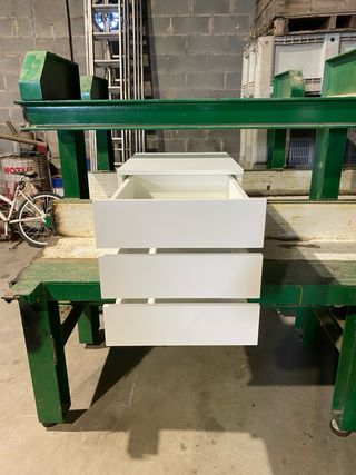 Cajonera 3 cajones blanca