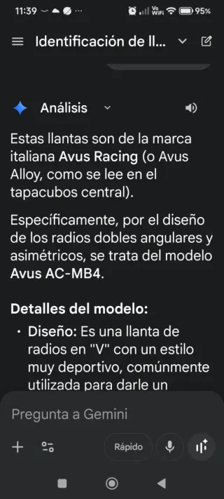 Llanta 8.50x19 Audi VW Skoda Seat