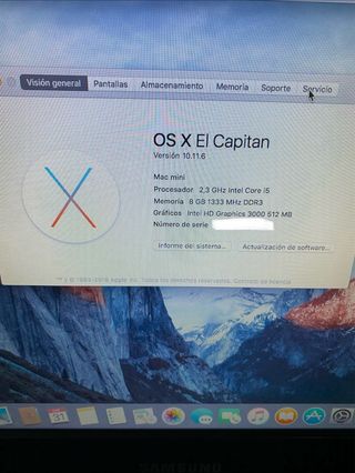 Mac mini 2010 SSD 250GB 8GB RAM