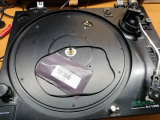 Giradischi Akiyama DJ-1200 Nero