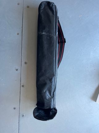 Atril para partituras negro con funda