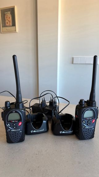Walkies Midland G9 PMR446 Uso libre