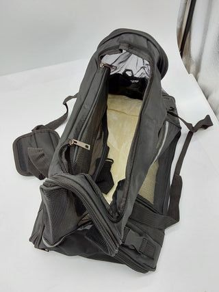 Transportin Gato, transportin Perro, Portador de Mascotas Suave, Plegable y portátil Que se Puede Llevar a Mano, sobre el Hombro