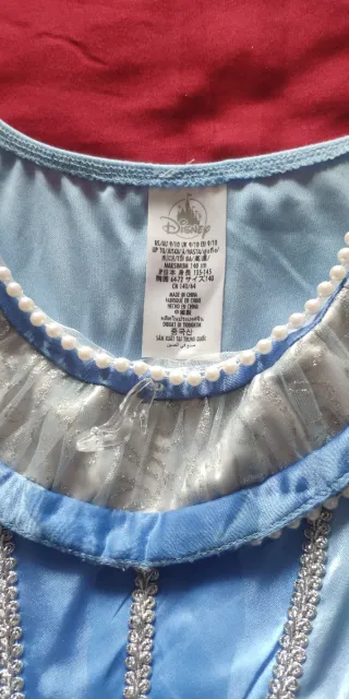 Disfraz Cenicienta Disney 9-10 años