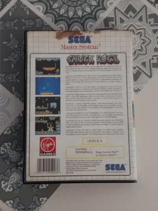 Chuck Rock Master System Sega