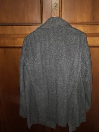 Vendo cappotto uomo grigio taglia 48 XXL