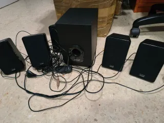 Sistema audio  5.1 Mitsai Negro (nuevo sin uso)