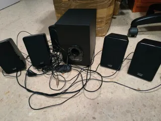 Sistema audio  5.1 Mitsai Negro (nuevo sin uso)