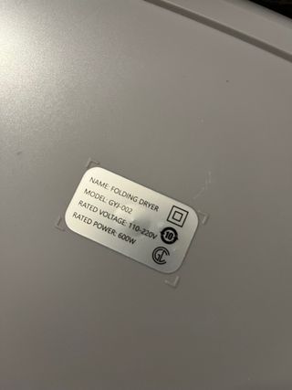 Secadora de Ropa Portátil