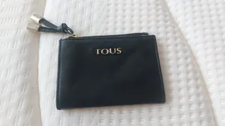 Cartera monedero TOUS negra
