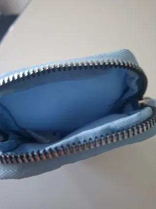 Bolso pequeño azul para móvil, etc.