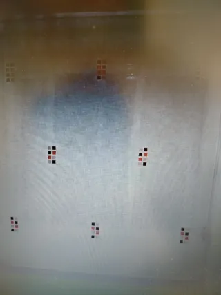 Estor enrollable tela beige con diseño