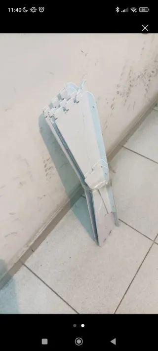 4 rieles de 2m y 12 escuadras de 50 cm.