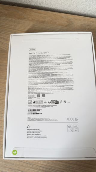 iPad Pro 11 M4 512GB negro Nuevo Caja